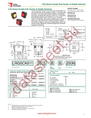 LGRSCK511-RS-B-0/012V datasheet  